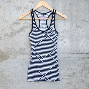 Nollie Neon Green Zebra Graphic Razor Back